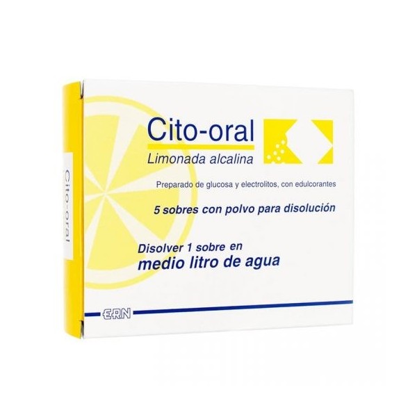 CITOORAL LIMONADA ALCALINA 5 BOLSAS