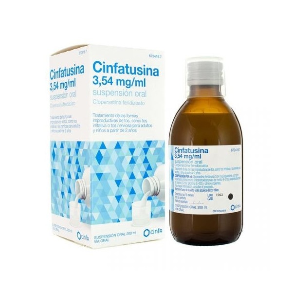CINFATUSINA 354MGML SUSPENSION ORAL 200ML