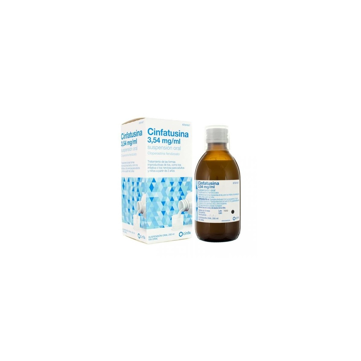 CINFATUSINA 354MGML SUSPENSION ORAL 200ML