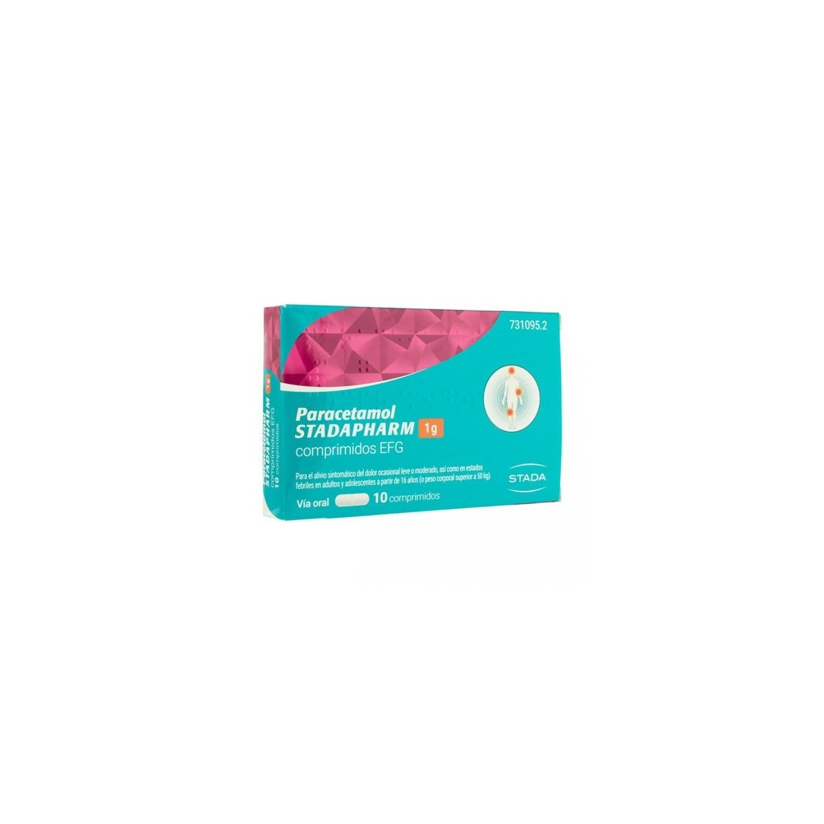 PARACETAMOL STADAPHARM EFG 1G 1O COMPRIMIDOS