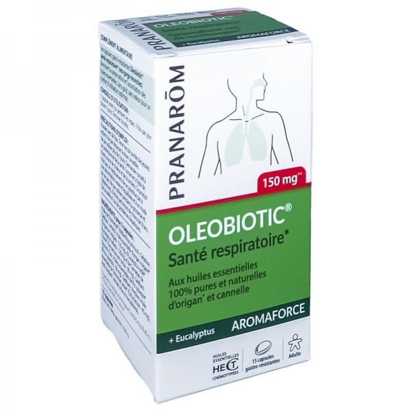 AROMAFORCE OLEOBIOTIC 15 CAPSULAS