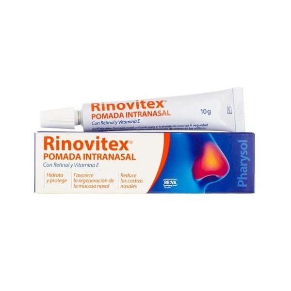 RINOVITEX POMADA INTRANASAL PHARYSOL TUBO 10 G