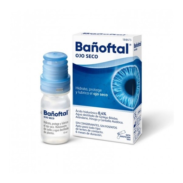 BAÑOFTAL OJO SECO MULTIDOSIS 04  ENVASE 10 ML
