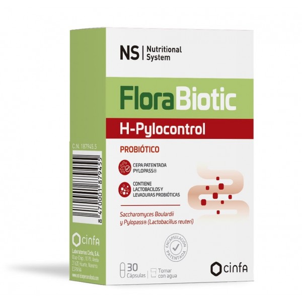 NS FLORABIOTIC HPYLOCONTROL 28 CAPSULAS