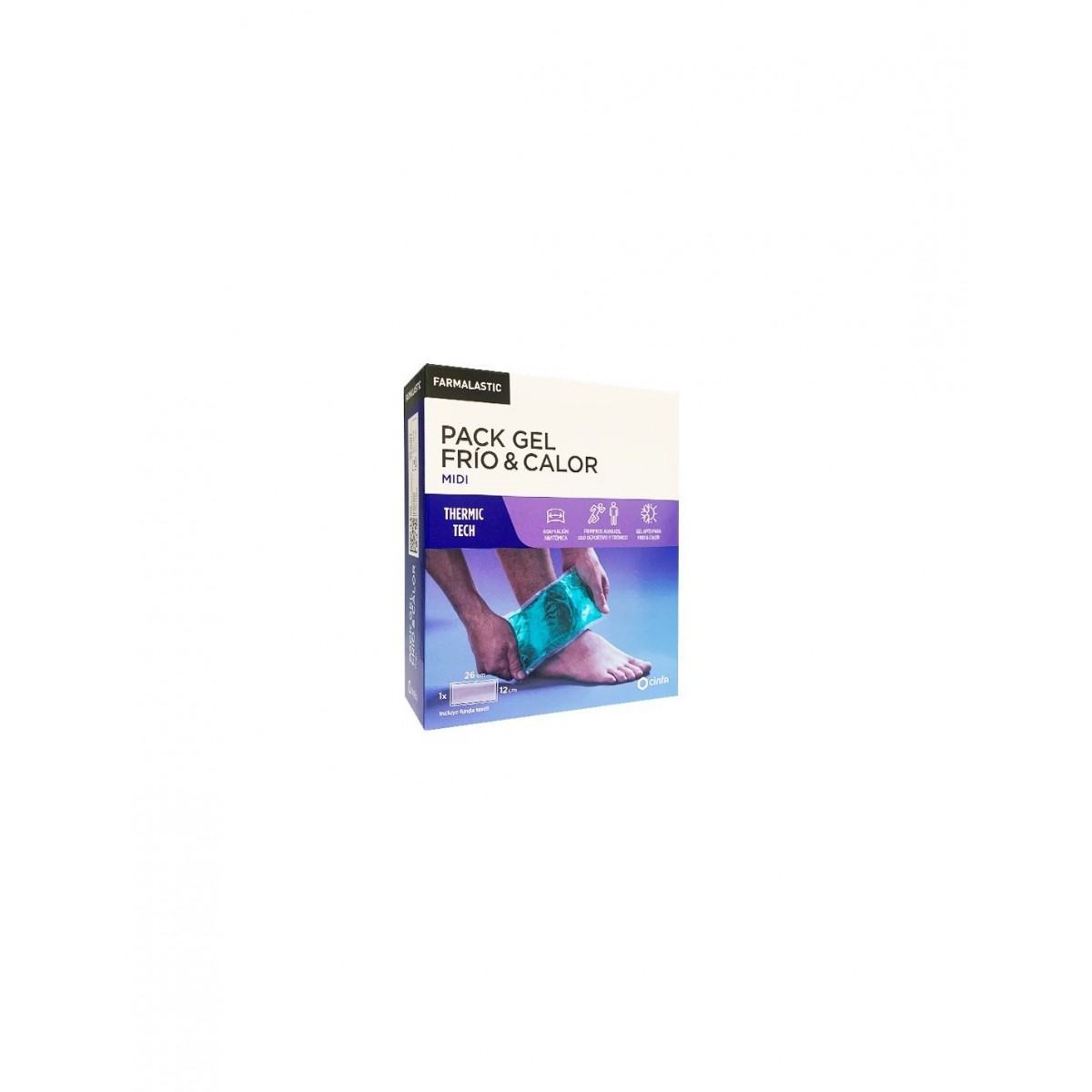 FARMALASTIC GEL FRIO  CALOR 1 ENVASE PACK MIDI