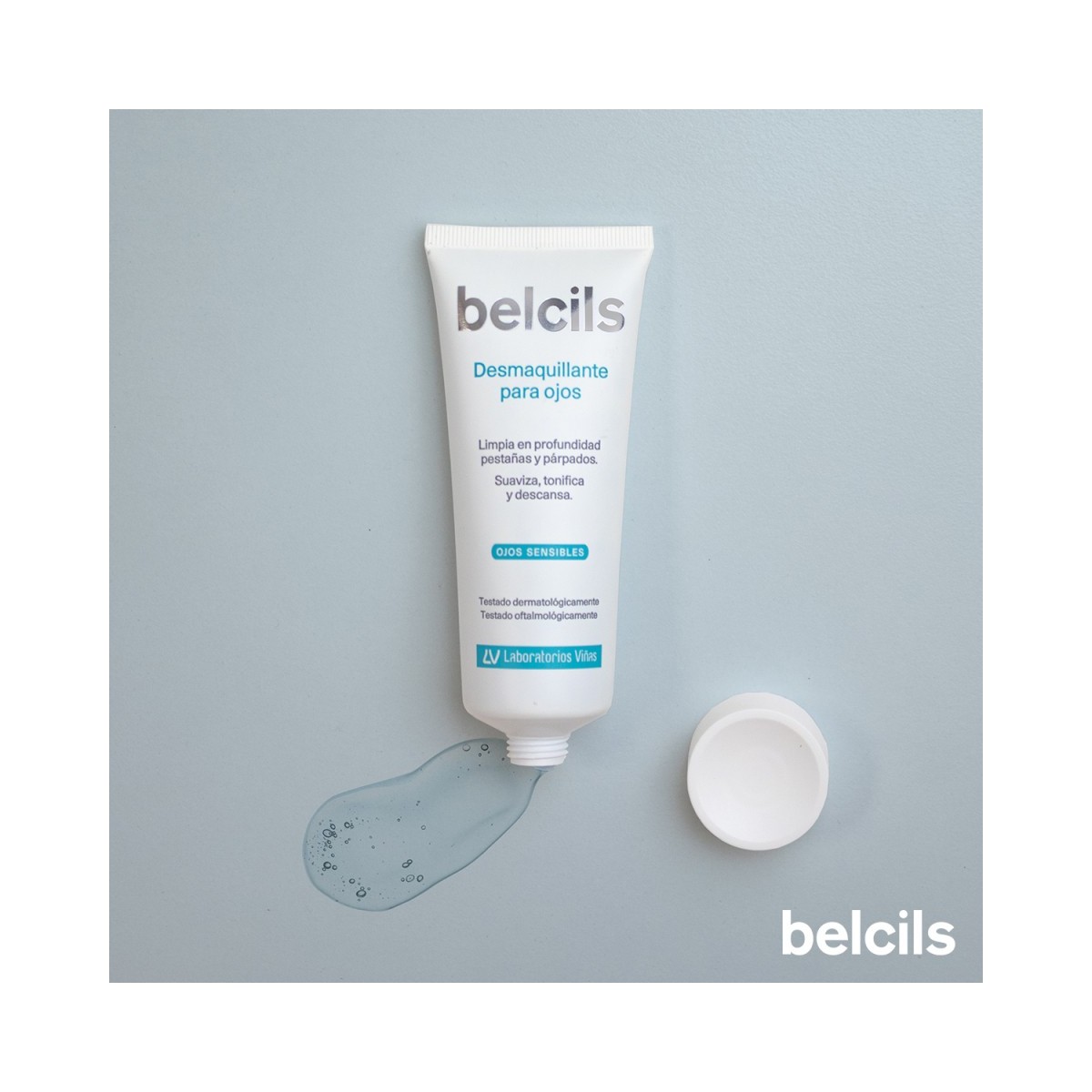 BELCILS GEL DESMAQUILLANTE OJOS CON AZULENO...