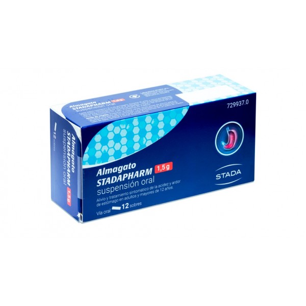 ALMAGATO STADAPHARM 15 G 24 SOBRES SUSPENSION ORAL