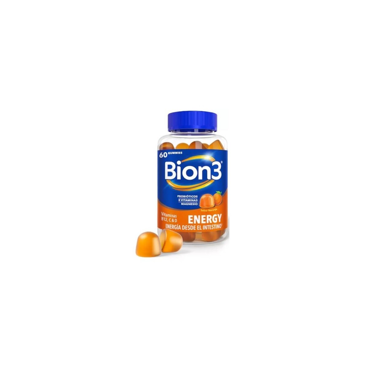 BION3 ENERGY GUMMY60 GOMINOLAS SABOR NARANJA