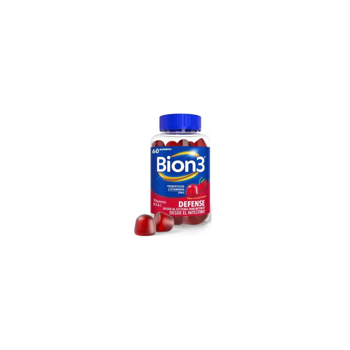 BION3 DEFENSE GUMMY 60 GOMINOLAS SABOR FRUTOS...