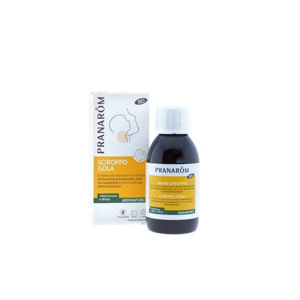 AROMAFORCE JARABE GARGANTA RAVINTSARA  Y MIEL 150 ML