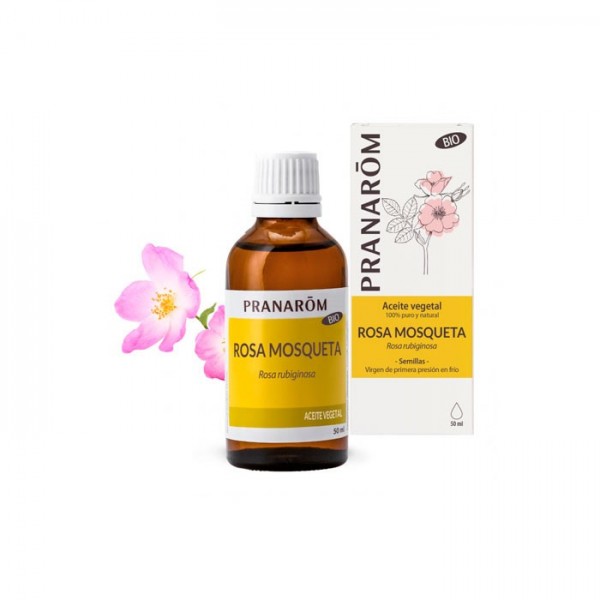 PRANAROM ACEITE VEGETAL ROSA MASQUETA ENVASE 50 ML