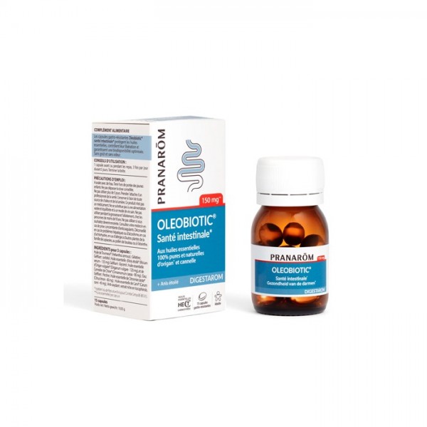 PRANAROM DIGESTAROM OLEOBIOTIC SALUD INTESTINAL 15 CAPSULAS