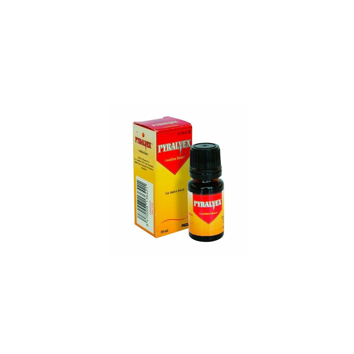 PYRALVEX SOLUCION 1 frasco de 10 ml