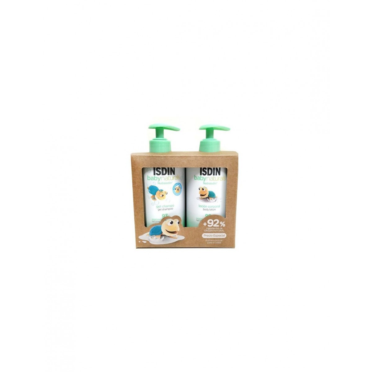 ISDIN BABY NATURALS PACK GELLOCION 400ML