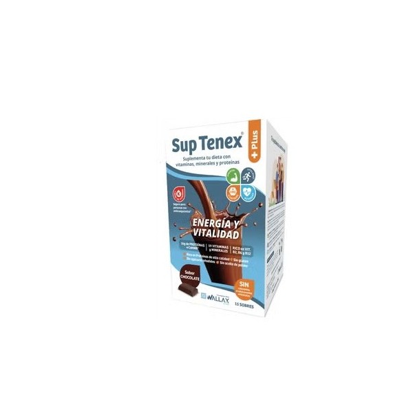 SUP TENEX PLUS 15 SOBRES SABOR CHOCOLATE