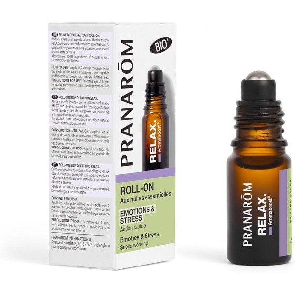 PRANAROM AROMABOOST ROLL ON RELAX
