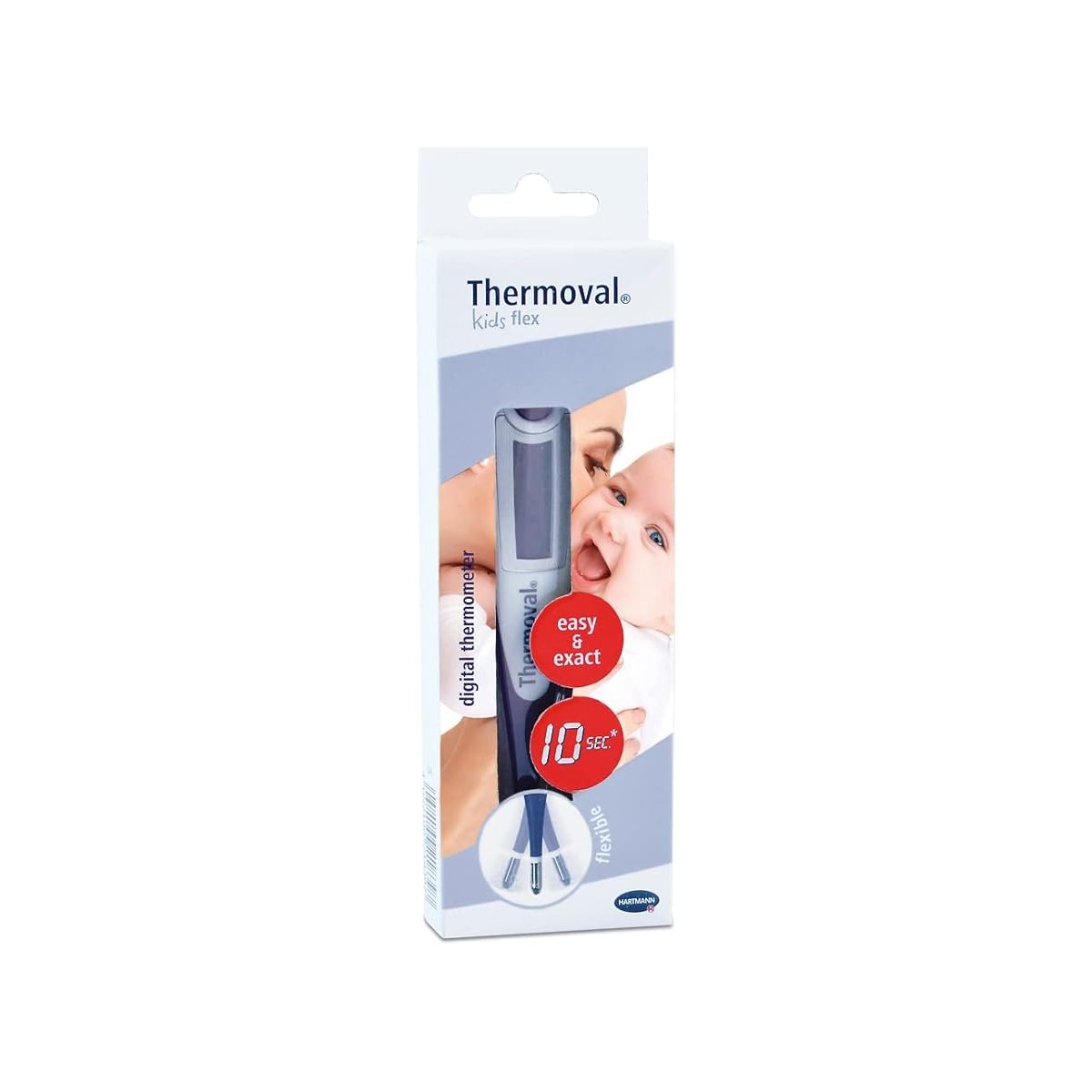 TERMOMETRO DIGITAL THERMOVAL KIDS FLEX 1 UNIDAD