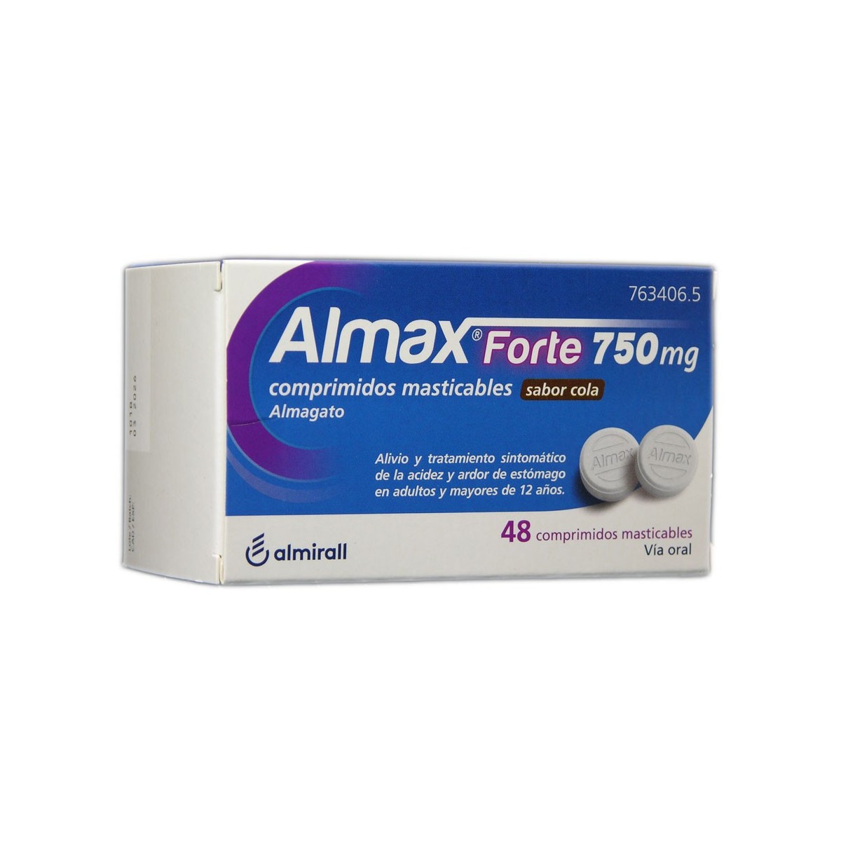 ALMAX FORTE 750 45CMP SABOR COLA