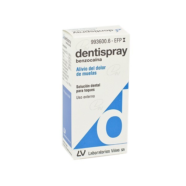 DENTISPRAY 50 mgml  SOLUCION DENTAL 1 frasco de 5 ml