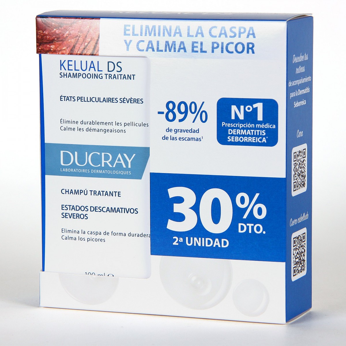 PACK KELUAL DS CHAMPU 30% 2UNI