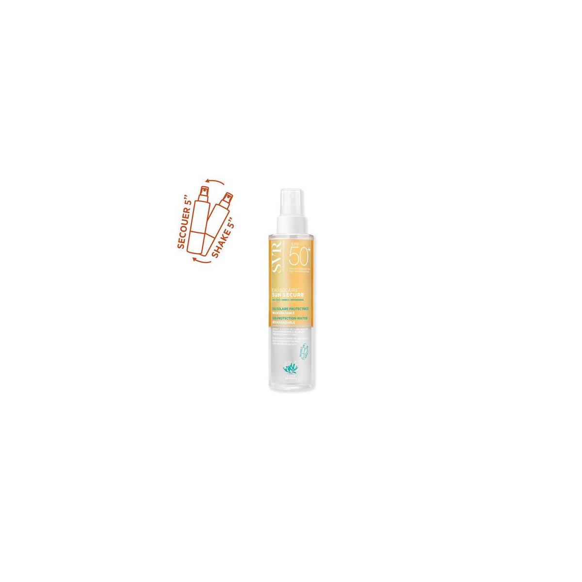 SUN SECURE EAU SOLAIRE SPF50+ 100ML