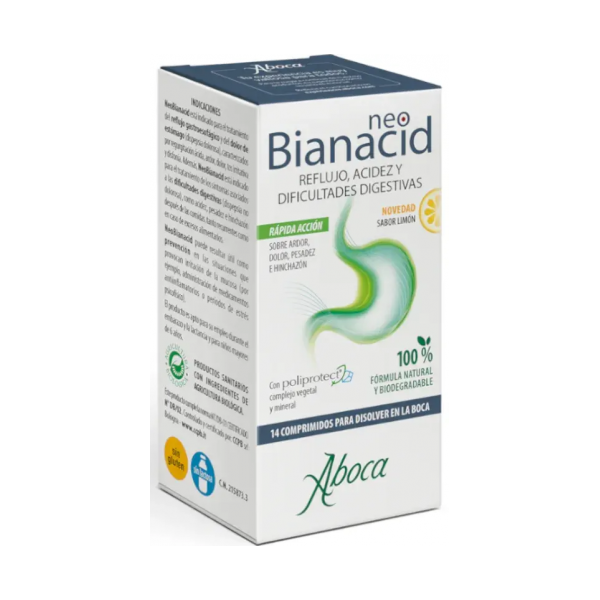 NEOBIANICID 14 CMP SABOR LIMON