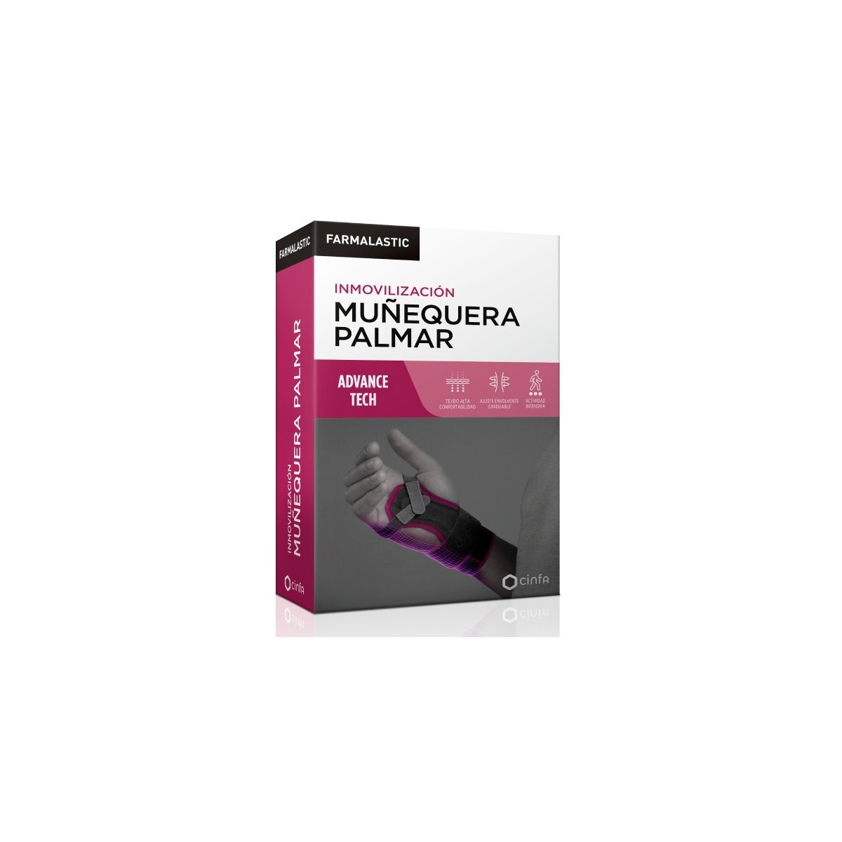 MUÑEQUERA PALMAR FARMALASTIC ADVANCE TECH 1...