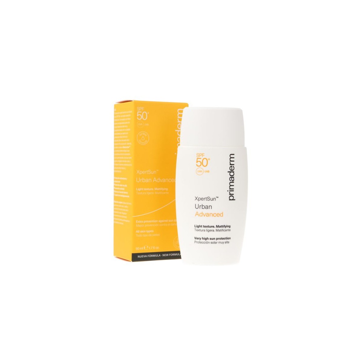 PRIMADERM XPERTSUN URBAN SPF 50 ADVANCE LIGHT...