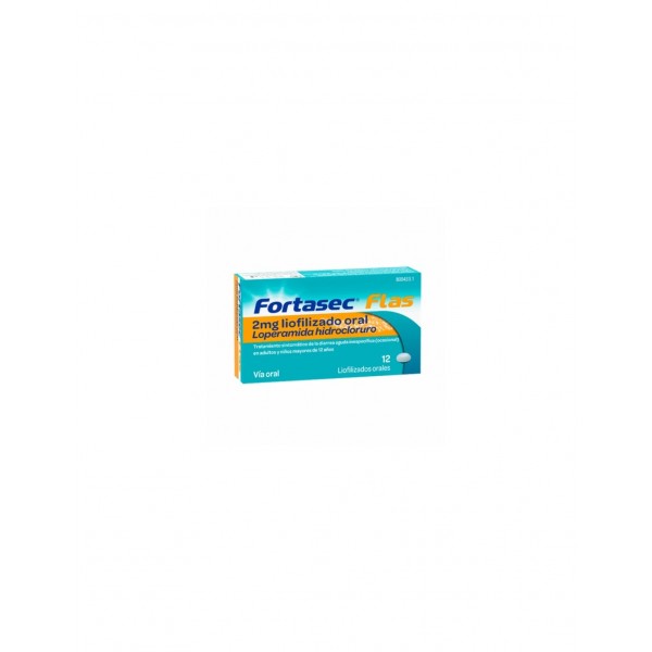 FORTASEC FLAS 2 mg 12 COMPRIMIDOS LIOFILIZADOS ORALES