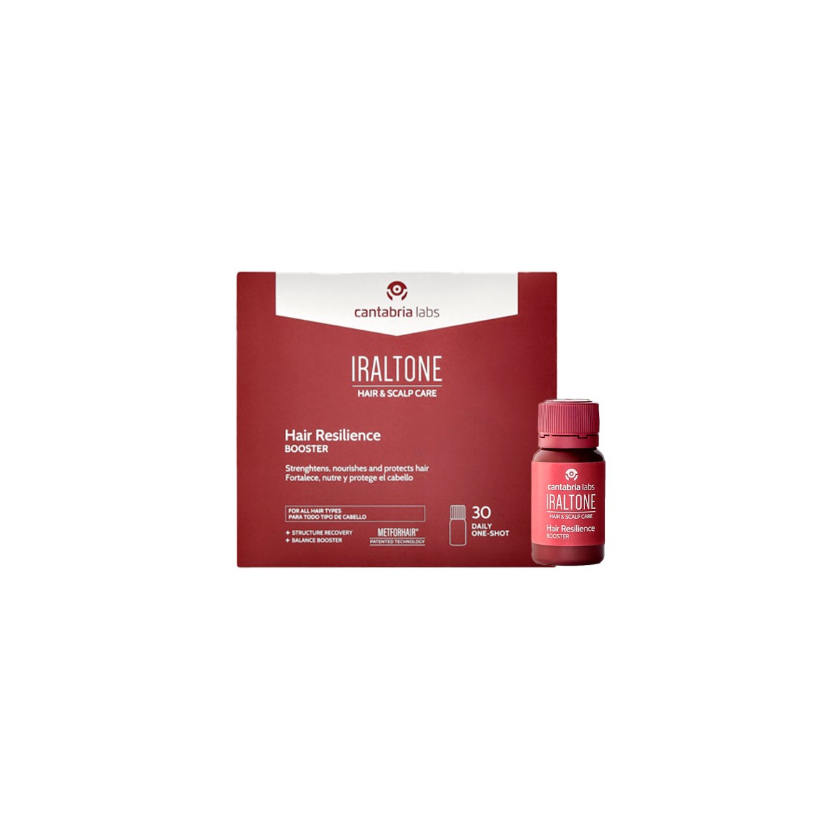 IRALTONE HAIR RESILIENCE BOOSTER 30 VIALES 15ML