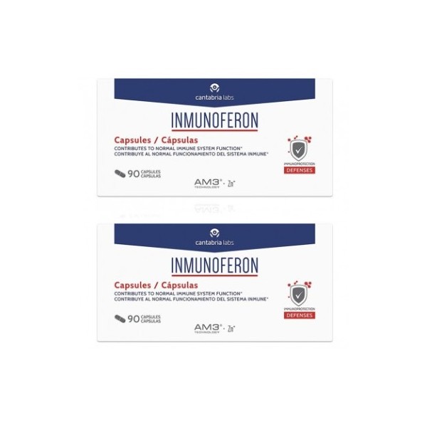 INMUNOFERON PACK DUPLO 90 CAPSULAS + 90