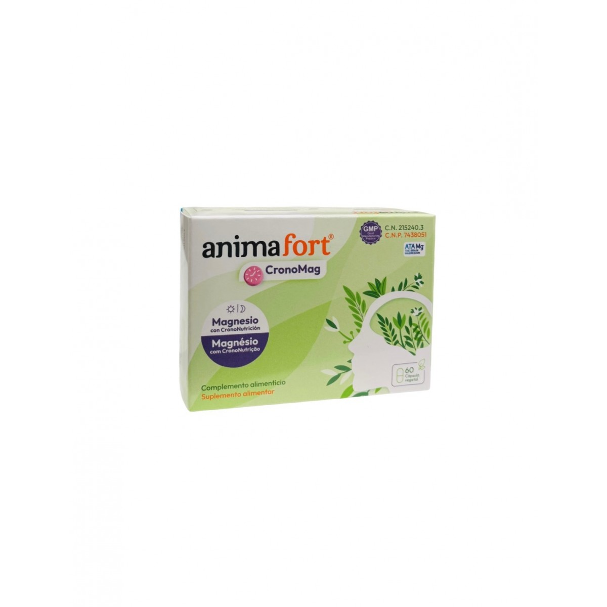 ANIMAFORT CRONOMAG 60 CAPSULAS VEGETALES