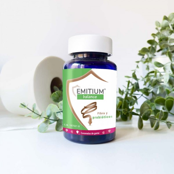 EMITIUM BALANCE FIBRA 60 CARAMELOS DE GOMA