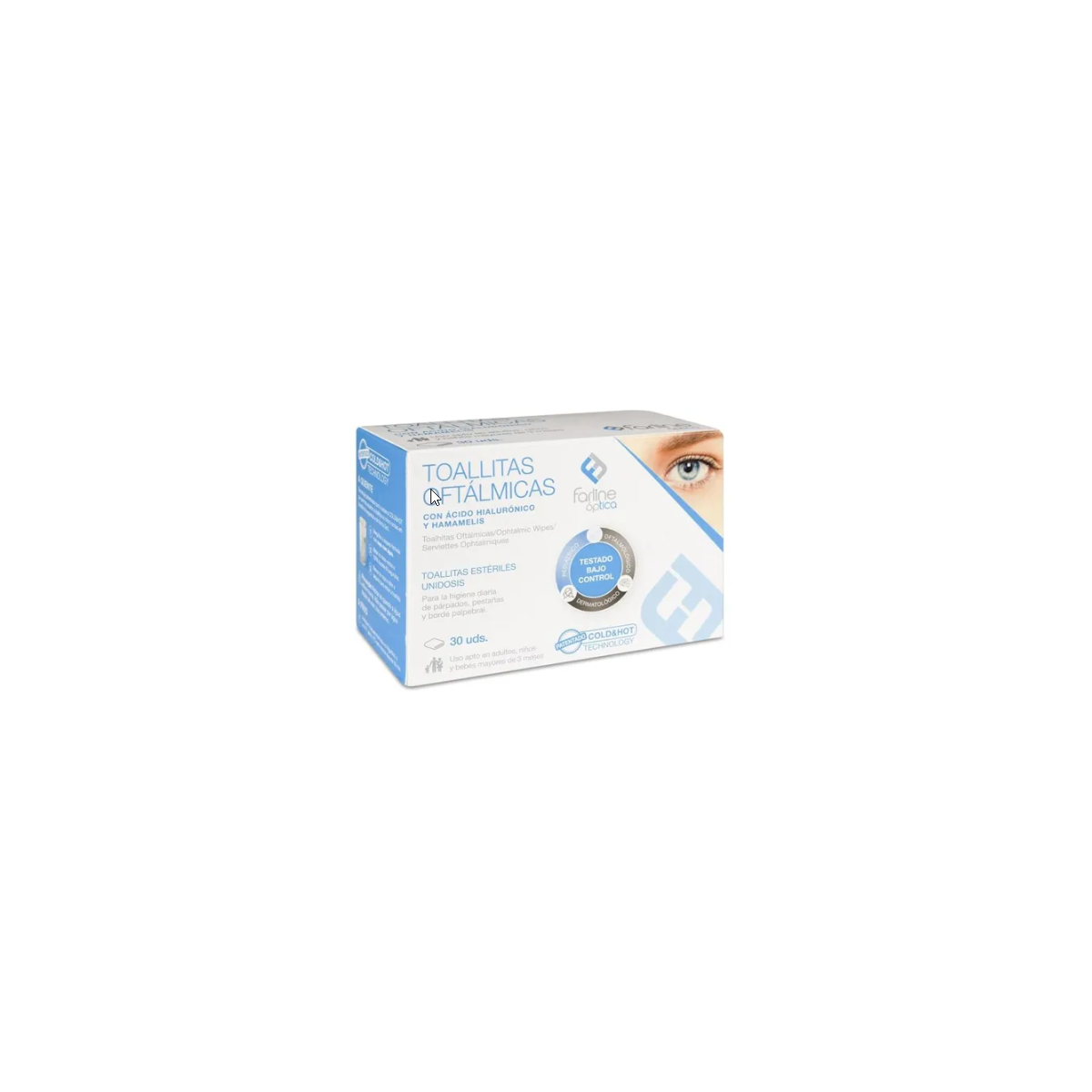 FARLINE OPTICA TOALLITAS OFTALMICAS AH COLD&HOT...