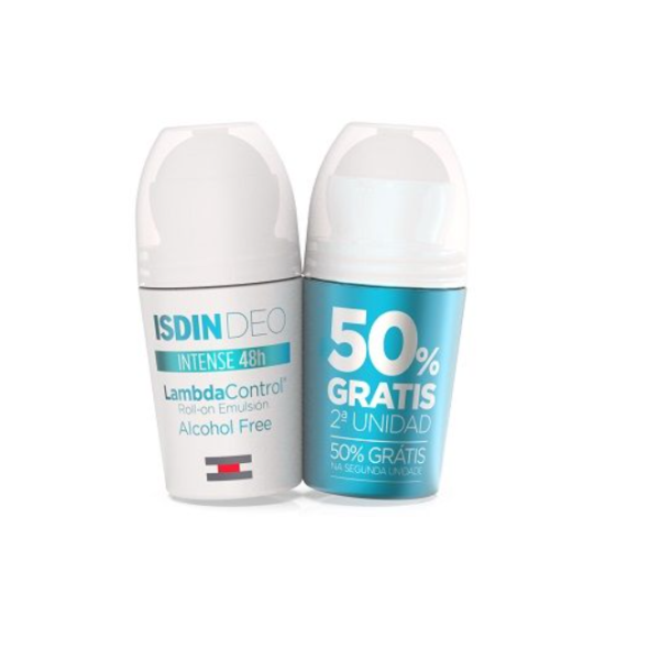 ISDINDEO INTENSE 48H LAMBDA CONTROL FRESH 2 ROLL ON 50 ML