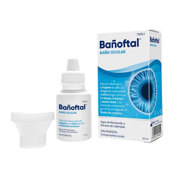 BAÑOFTAL BAÑO OCULAR 1 ENVASE 50 ML
