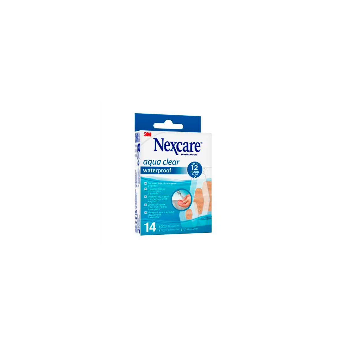APOSITO ADHESIVO 3M NEXCARE AGUA 360º SURTIDO...