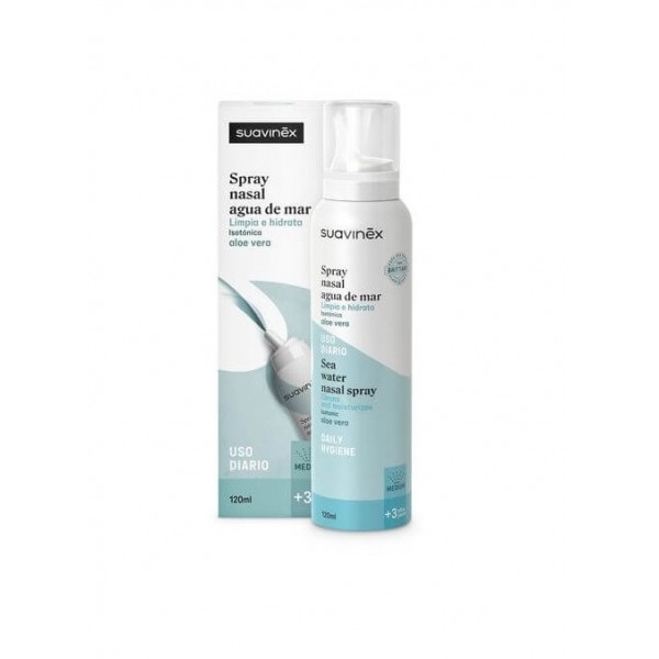 SUAVINEX SPRAY NASAL AGUA DE MAR USO DIARIO ALOE VERA...