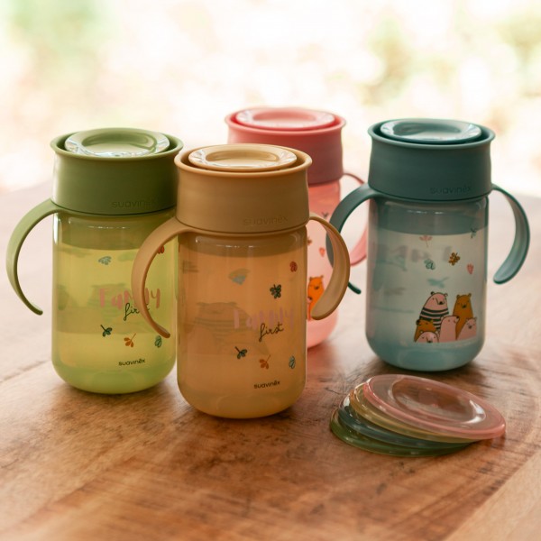 TAZA DE APRENDIZAJE 360º SUAVINEX +12 MESES 1 UNIDAD 340 ML