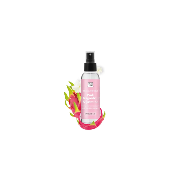 SOIVRE COSMETICS HAIR BODY MIST PINK DRAGONFRUIT & JASMINE 1 SPRAY 100ML Nº 68