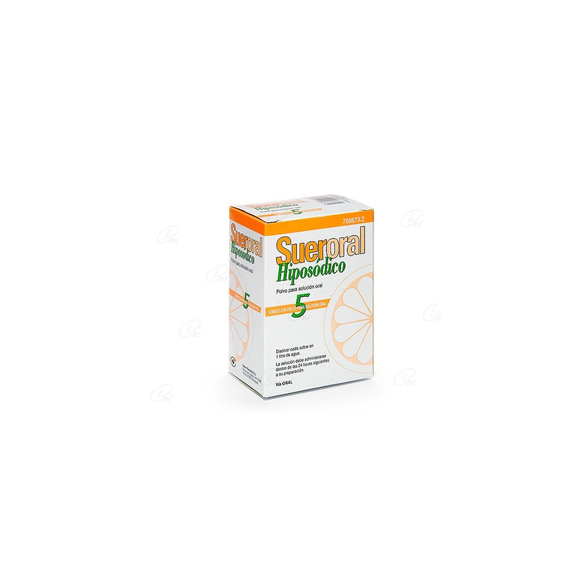 SUERORAL HIPOSODICO 5 SOBRES POLVO SOLUCION ORAL