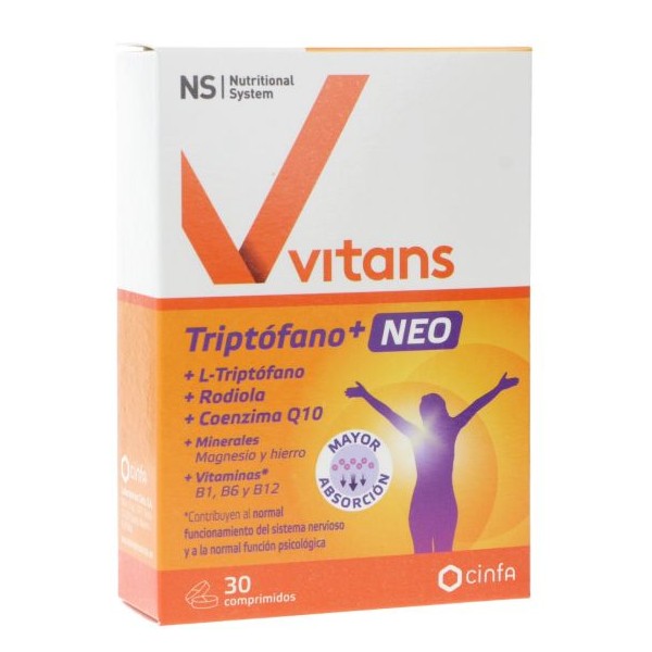 NS VITANS TRIPTOFANO+ NEO 30 COMPRIMIDOS