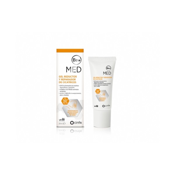 BE+ MED GEL PROTECTOR DE LA PIEL SPF 50+ 1 TUBO 20ML