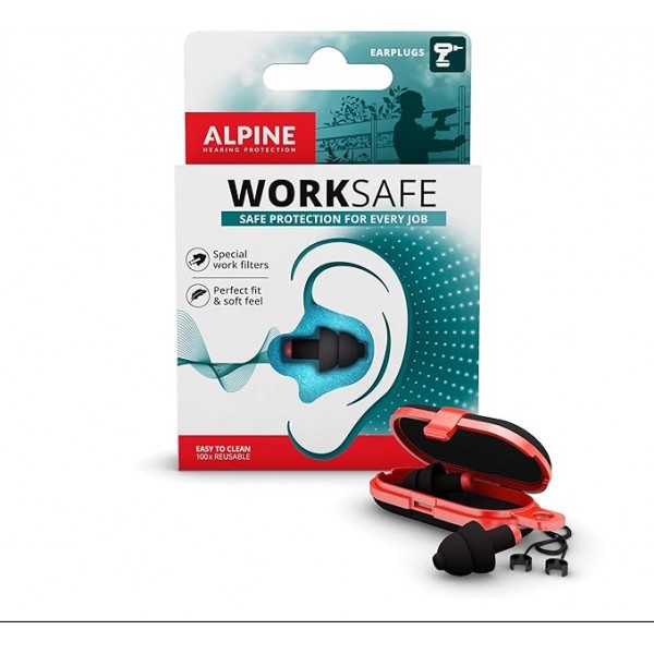 FILTRO ALPINE WORKSAFE ALPINE 2 UNIDADES