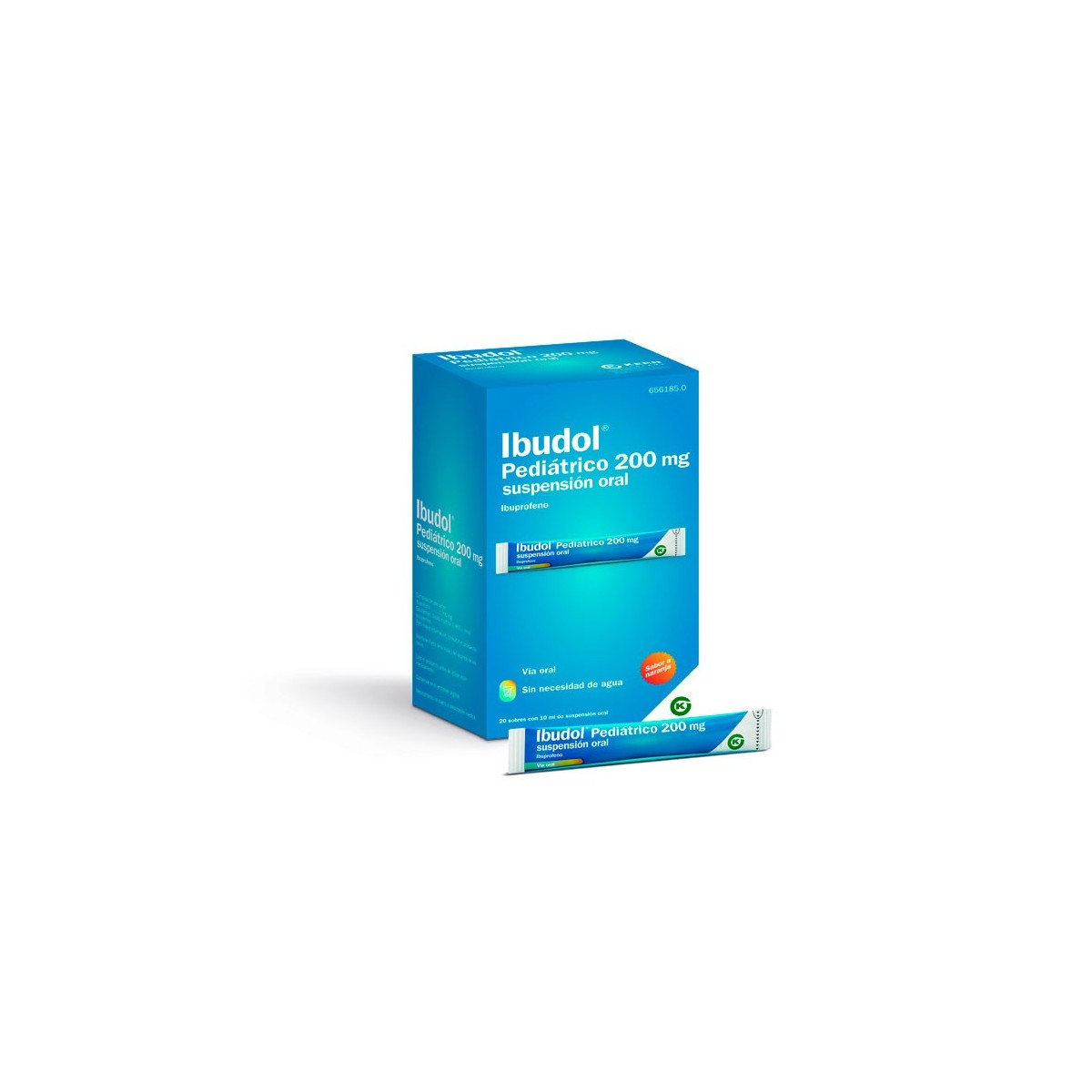 IBUDOL PEDIÁTRICO 200 MG SUSPENSIÓN ORAL 20 sobres