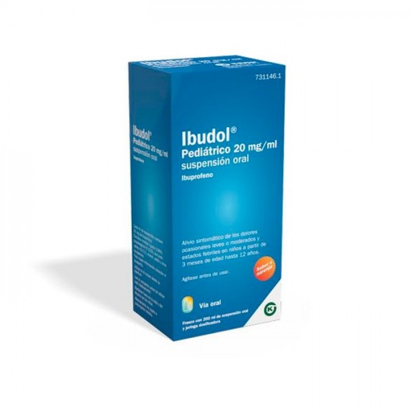 IBUDOL PADIATRICO EFG 20 MG/ML SUSPENSION ORAL 1 FRASCO...