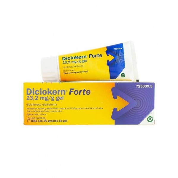 DICLOKERN FORTE 23.2 MG/G GEL CUTANEO 1 TUBO 50 G