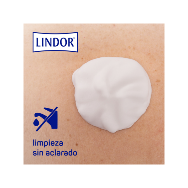 LINDOR ESPUMA LIMPIEZA 400ML 2