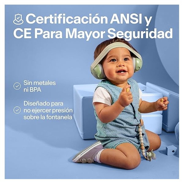 AURICULARES ALPINE MUFFY BABY GREEN 2