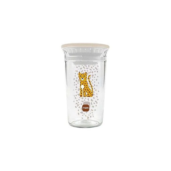 VASO DE APRENDIZAJE MAM EASY TO DRINK CUP 1 UNIDAD +8MESES 290 ML COLOR NUDE